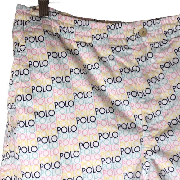 Polo Ralph Lauren Prepster Shorts Classic Fit Multicoloured Logo Men's Medium - Picture 6 of 11